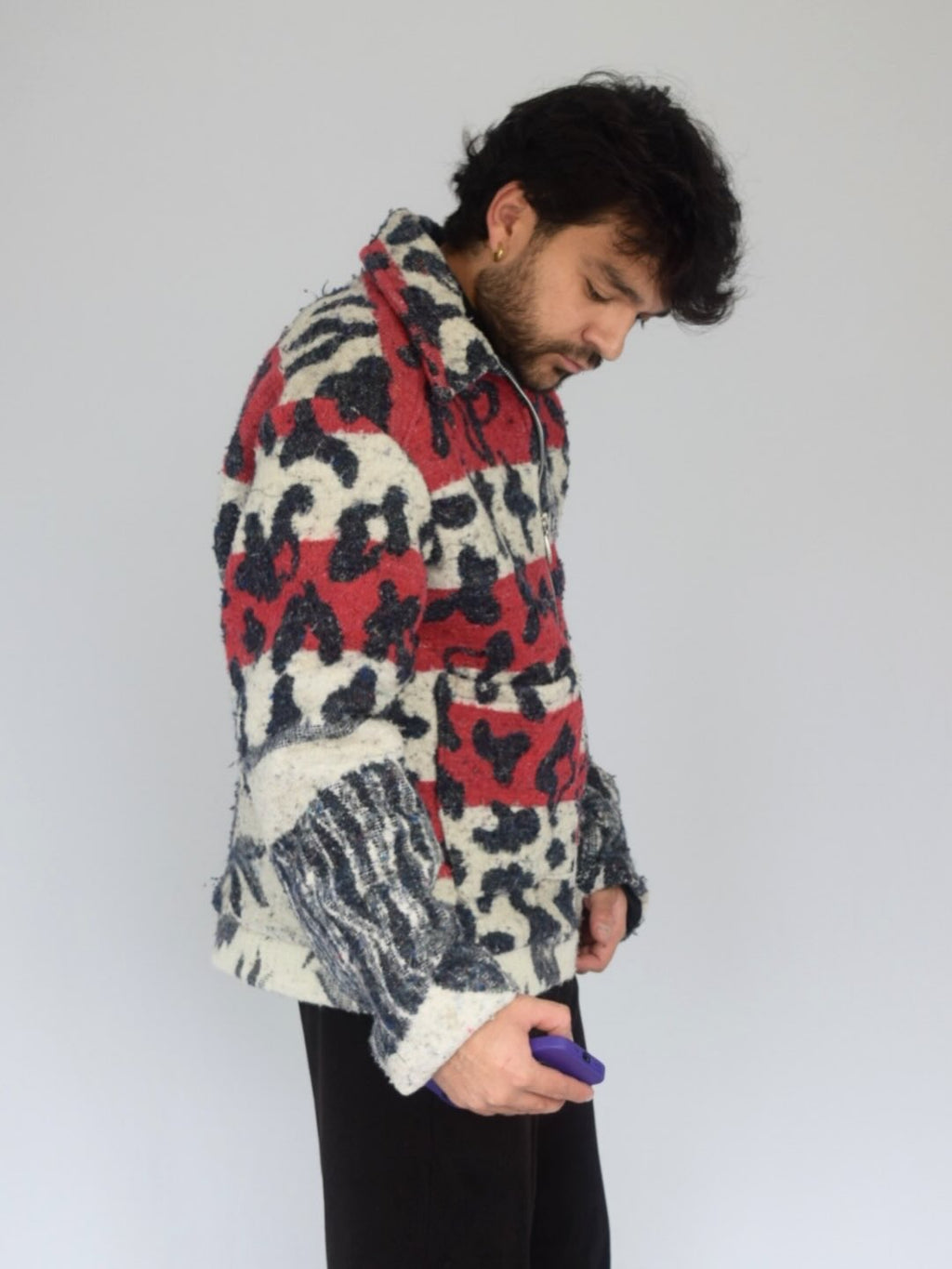 Chaqueta tigre roja