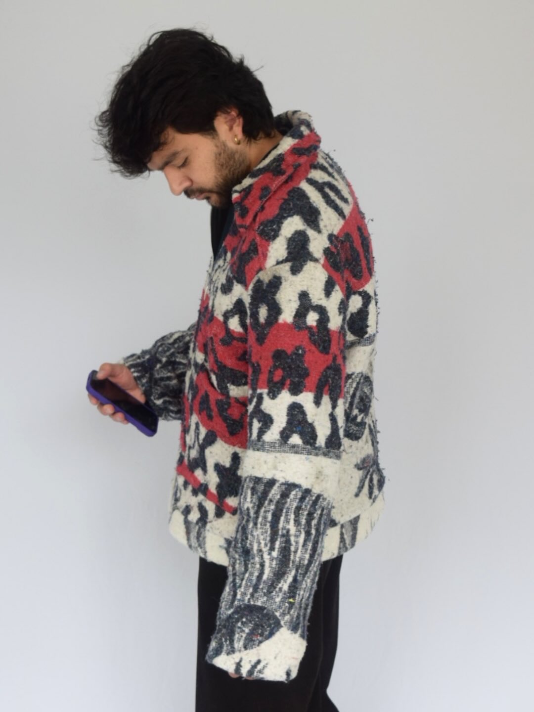 Chaqueta tigre roja